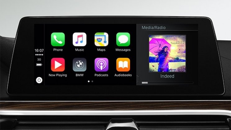 Vezeték nélküli CarPlay támogatást kap az új BMW 5-ös széria - 2. kép