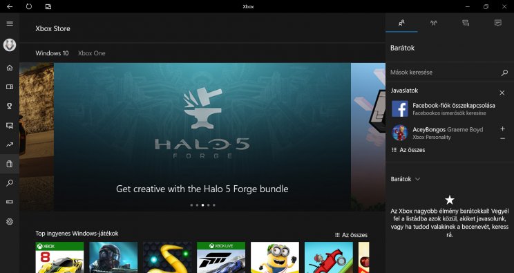 Az Xbox Játéksáv egy kompakt, de hasznos dolog