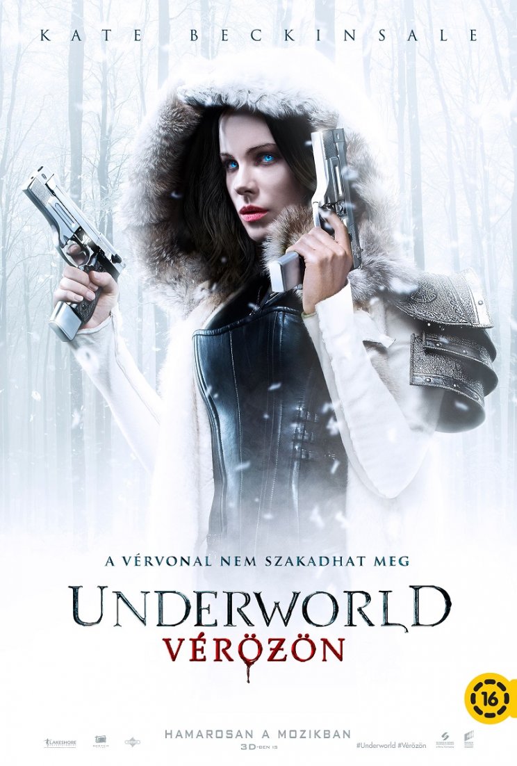 Az Underworld: Vérözön magyar plakátja