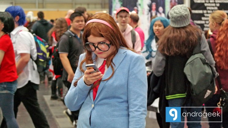 A cosplayerek külön teremrészt kaptak idén, sok esemény épült rájuk