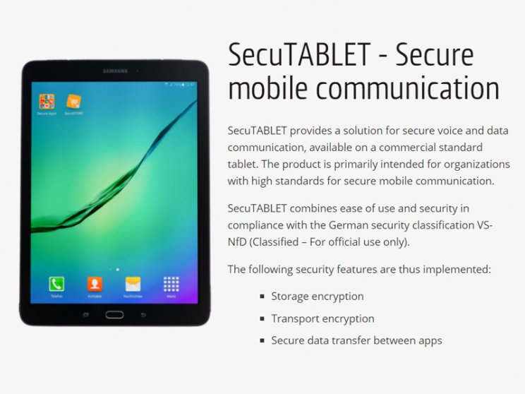 Újabb biztonságos tabletet épített a Samsung és a BlackBerry - 2. kép