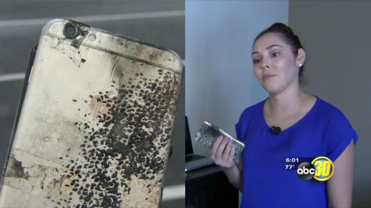 Egy hét alatt két iPhone 6 Plus gyulladt ki - 2. kép
