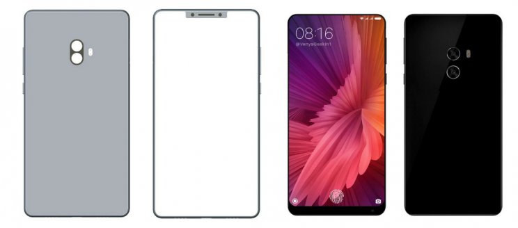 Így festhet majd a Xiaomi Mi Mix 2 - 2. kép