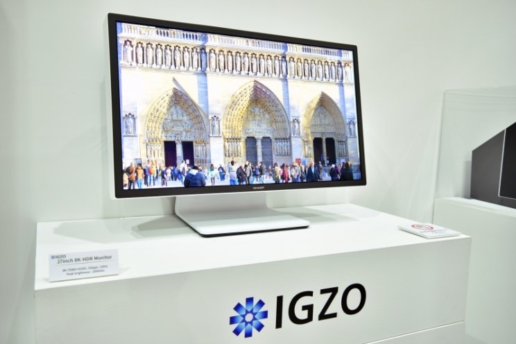 Komoly tudást ígér a Sharp 8K kijelzője - 2. kép