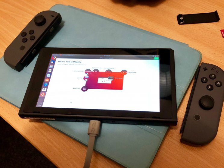 A legújabb Ubuntu nem csak PC-n, de Nintendo Switch-en is elfut - 2. kép