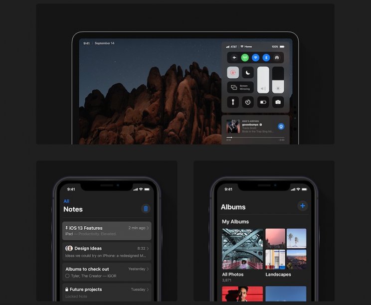 Érdekes iOS 13 koncepció látott napvilágot a WWDC előtt - 2. kép
