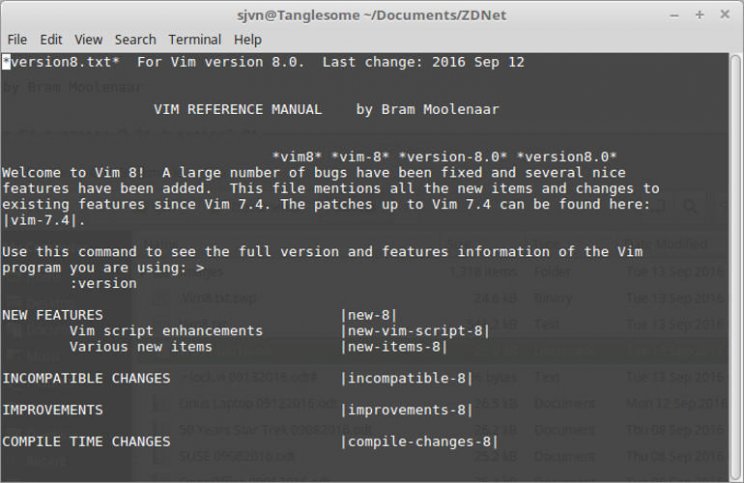 Hosszú évek óta először frissült a Vim - 2. kép