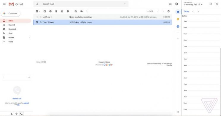Ilyen lesz a megújult Gmail - 6. kép