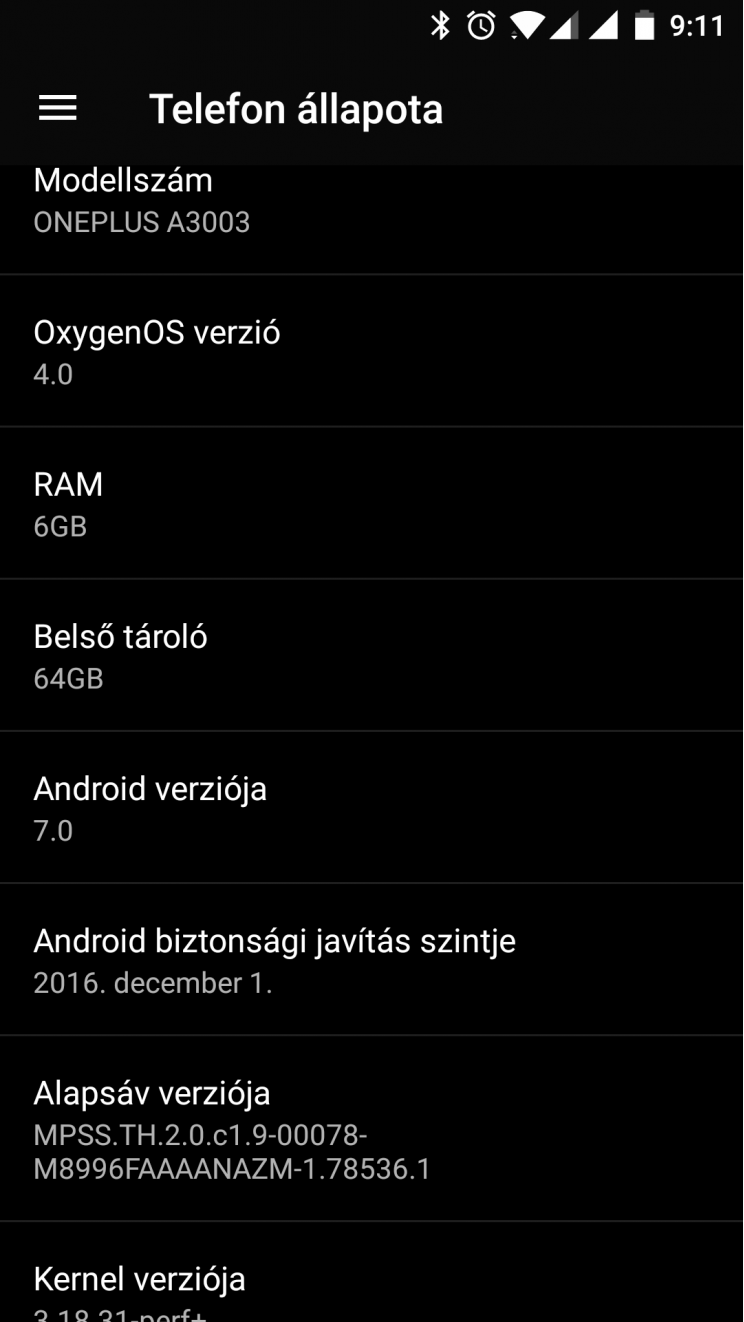 Megérkezett a OnePlus 3 Nougat frissítése - 3. kép