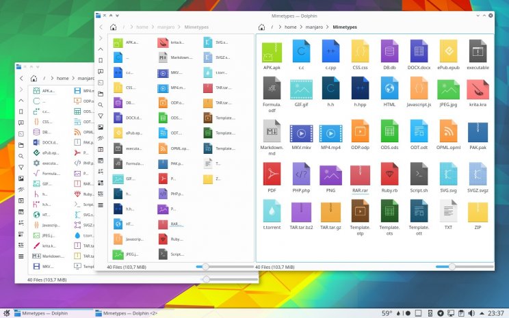Megújult ikonkészlettel frissült a KDE Frameworks - 2. kép