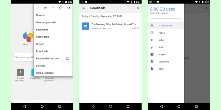 Offline böngészéssel újít az androidos Chrome böngésző - 2. kép