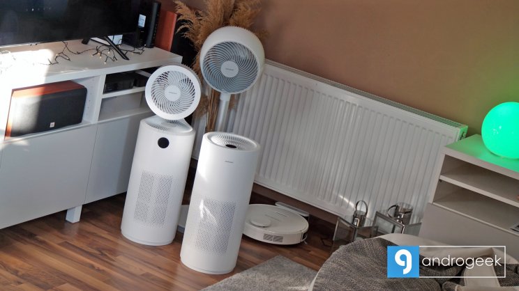 A háttérben megbújó acerpure cozy egyszerű ventilátornak tűnik, de több annál