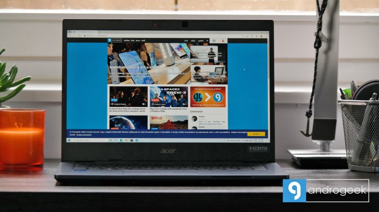 Az Acer TravelMate P4 nincs túlcsicsázva, de nem is a fashion webeken akar indulni