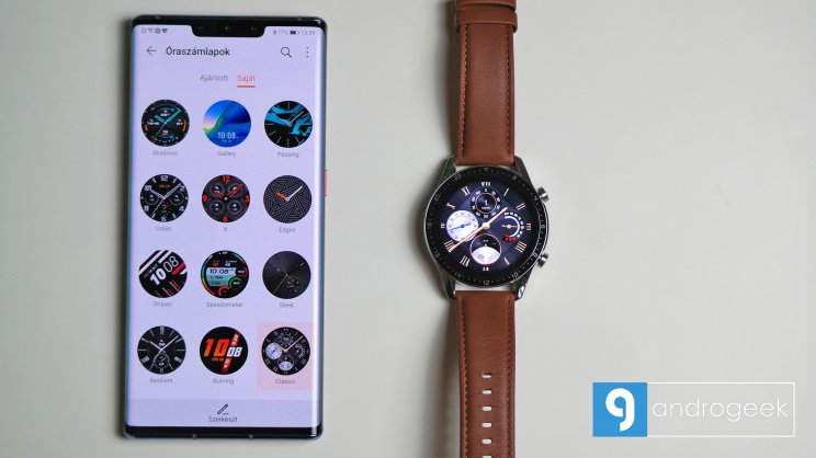 Számlapban nincs hiány a Huawei Watch GT 2-n, alkalmazásban viszont akadnak...