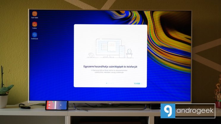 A Samsung DeX már dokkoló nélkül működik