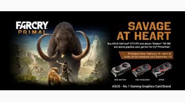 Asus Far Cry Primal grafikuskártya-csomag