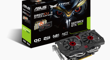 Az ASUS bejelentette a Strix GTX 960 grafikus kártyát