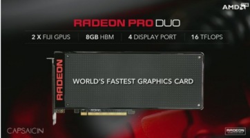 Elképesztő az AMD Radeon Pro Duo