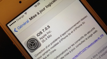 Itt az iOS 7.0.5