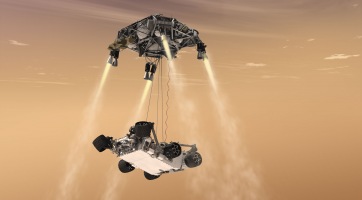 Két éve landolt a Curiosity