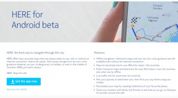 Megérkezett Androidra a Nokia offline térképe