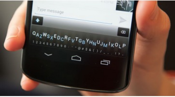 Minuum keyboard okosórákra