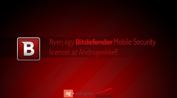 Nyerj egy Bitdefender Mobile Security licencet az Androgeekkel!