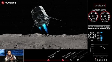 Ismét kudarcot vallott a japán ispace vállalat, a Resilience a Holdba csapódott