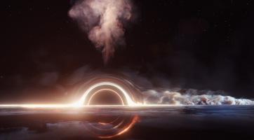 Látványos videót mutat a NASA arról, hogyan fal fel egy fekete lyuk egy vándorcsillagot