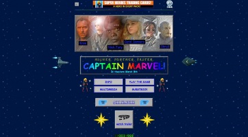 A kilencvenes éveket idéző retro honlapot kapott a Marvel kapitány