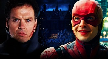Fotón mutatkozik meg a The Flash-filmből Bruce Wayne kúriája
