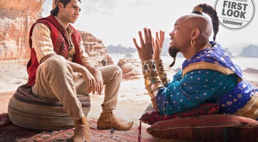 Íme az első fotók az élőszereplős Aladdin filmből