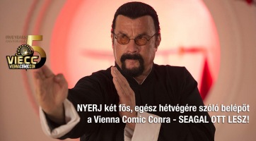 Jön a VIECC 2019 Seagallal - nyerj rá páros belépőt!