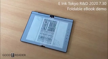 A hajlítható mobiltelefonoké a jövő? Ugyan, itt vannak a hajlítható e-book olvasók!