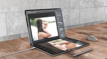 A Samsung szerint az Apple egy összecsukható érintőképernyős MacBookon dolgozik