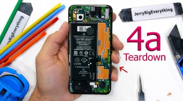 Darabokra szedték a Google Pixel 4a okostelefont, így néz ki belülről