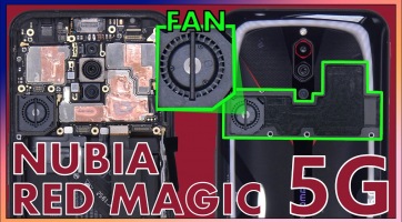Darabokra szedték a Nubia Red Magic 5G-t, hogy megismerhessük speciális hűtőrendszerét