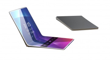 Hajlítható okostelefon prototípusát mutatta be az Oppo