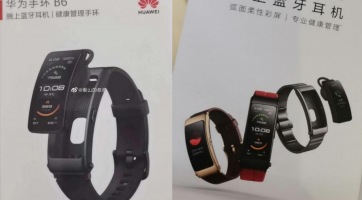 Kiszivárgott a Huawei TalkBand B6, a Bluetooth headsetté alakítható okoskarkötő