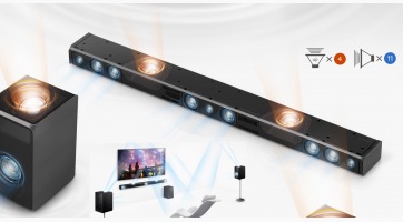 Piacra kerültek a Samsung Dolby Atmos hangprojektorai