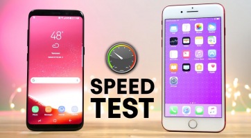 Samsung Galaxy S8 vs iPhone 7: videón a nagy csata!