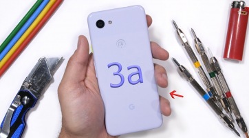 Strapateszten járt a Google Pixel 3a, de a sok műanyag ellenére sem adta meg magát