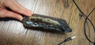 Töltés közben égett ki egy Samsung Galaxy Note 7