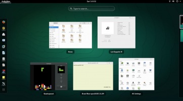 Az openSUSE-ban jelent meg először a Gnome 3.24