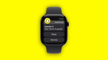 Már watchOS-en is elérhető a Snapchat