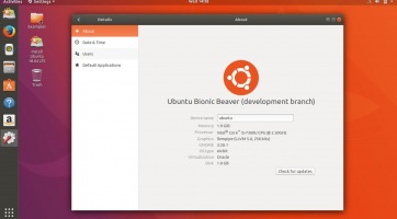Máris tesztelhető az Ubuntu 18.04 LTS