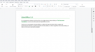 MUFFIN lett a Ribbon UI-ból a LibreOffice-nál