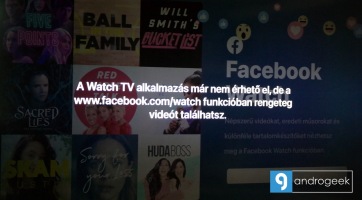 Nem működik Apple TV-n a Facebook Watch alkalmazás