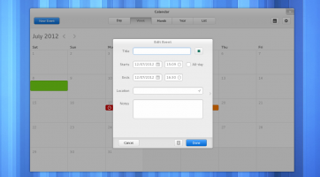 Újragondolt naptár app érkezik a Gnome 3.24-ben