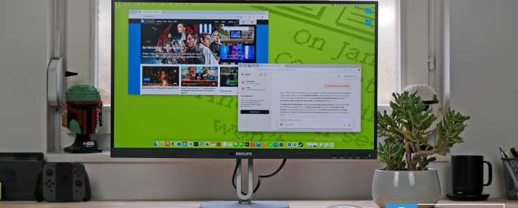 Philips 27B2G5500 monitor teszt - környezetkímélő és szembarát megoldás az irodai mindennapokra